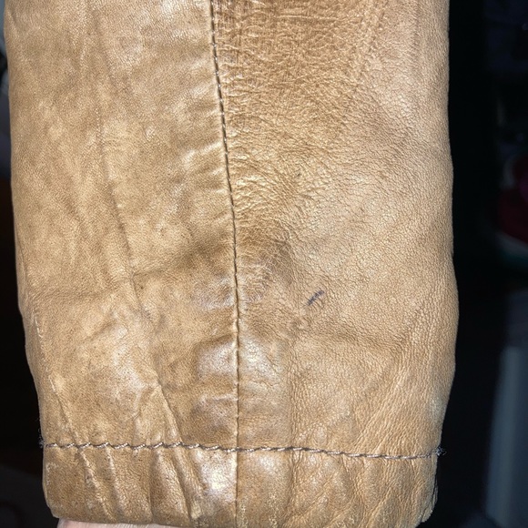 ALL SAINTS Leather Jacket - Picture 6 of 12